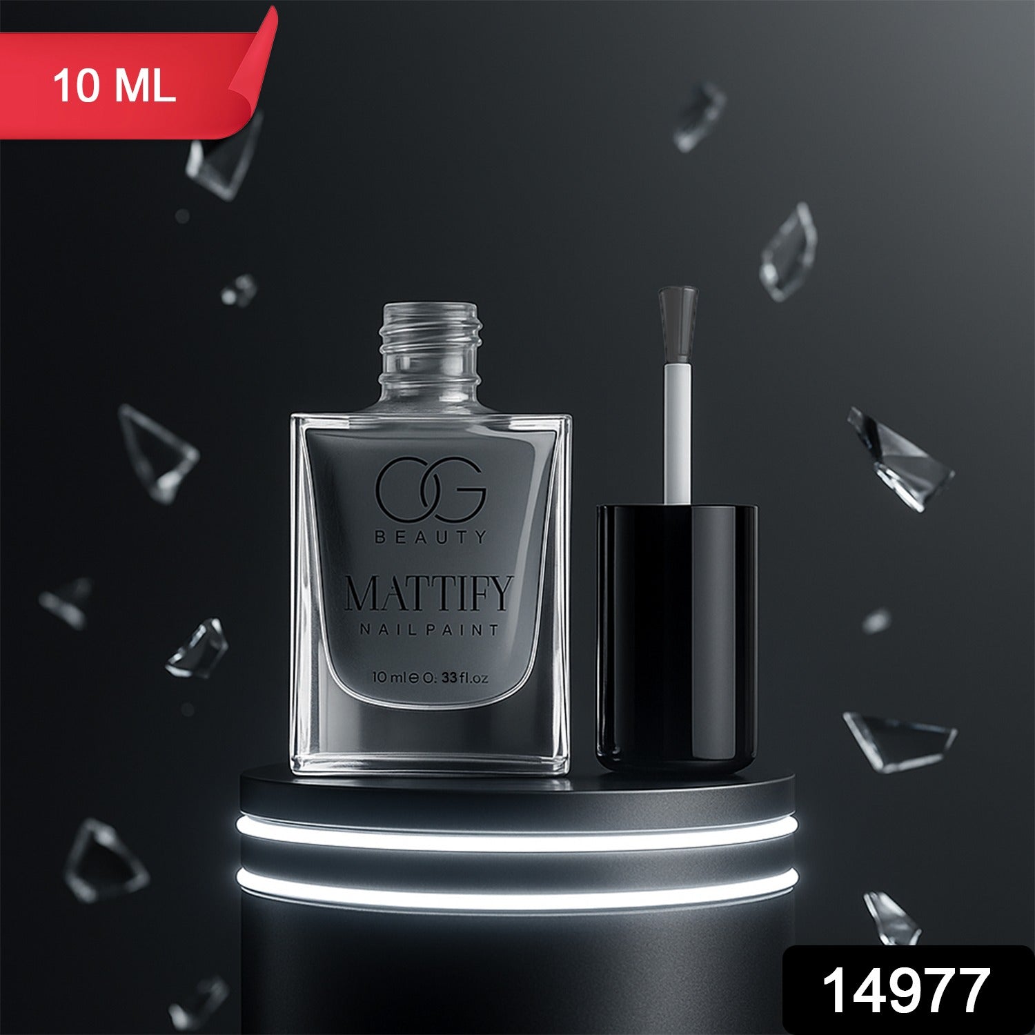 Beauty Cloud Grey Matte Nail Paint Beauty Cloud Grey Matte Nail Paint